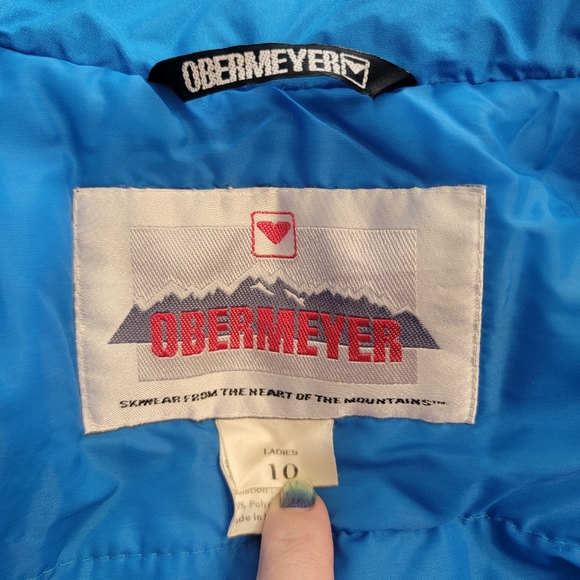 Obermeyer Vintage 1960's 1970's Ski Jacket Size 10 or 8 - Picture 2 of 16